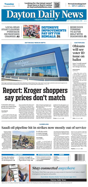 Cover of Dayton Daily News