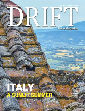 Cover of DRIFT Travel magazine