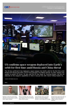 Cover of GB News UK