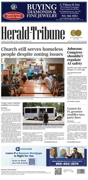 Cover of Herald-Tribune