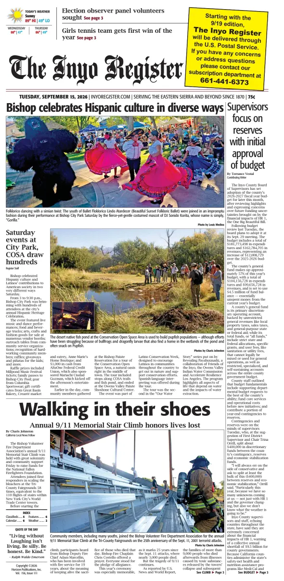 Cover of Inyo Register