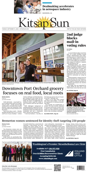 Cover of Kitsap Sun