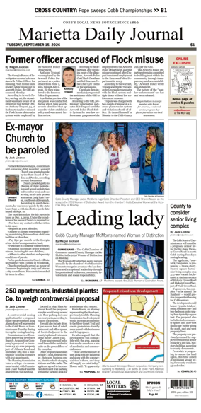 Cover of Marietta Daily Journal