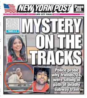 Cover of New York Post