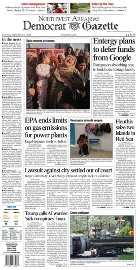 Cover of Northwest Arkansas Democrat-Gazette
