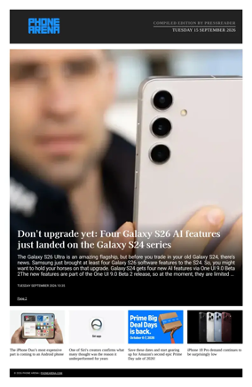 Cover of Phone Arena - Compiled Edition