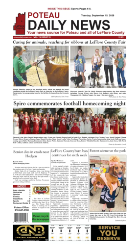 Cover of Poteau Daily News