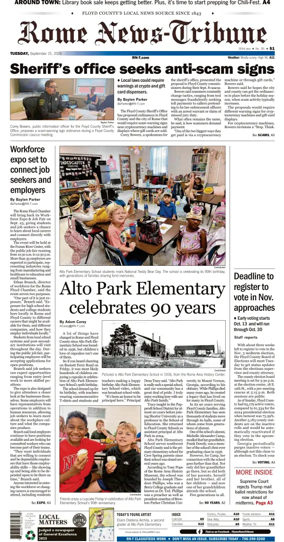 Cover of Rome News-Tribune