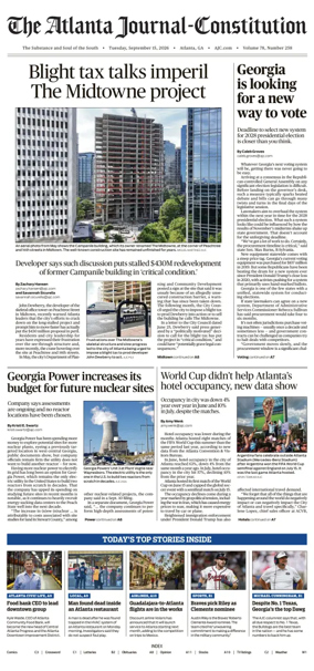 Cover of The Atlanta Journal-Constitution