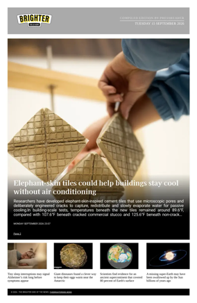 Cover of The Brighter Side of News