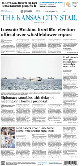 Cover of The Kansas City Star