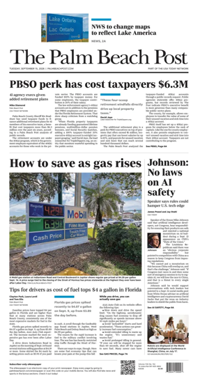 Cover of The Palm Beach Post