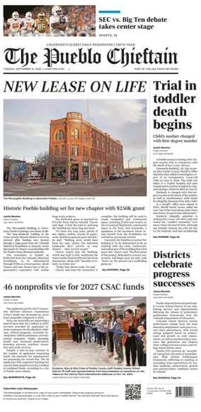 Cover of The Pueblo Chieftain