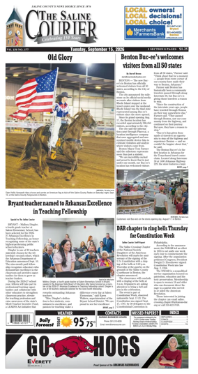 Cover of The Saline Courier