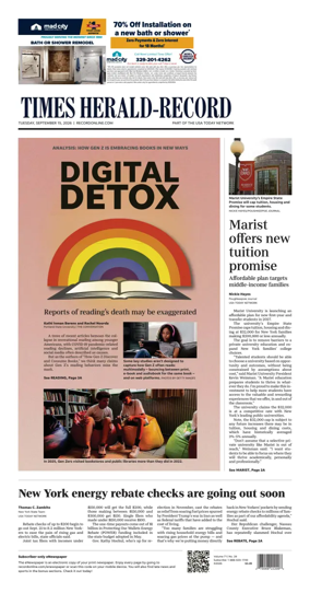 Cover of Times Herald-Record