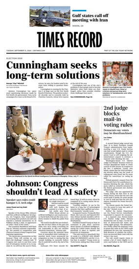 Cover of Times Record (Ft. Smith Southwest)