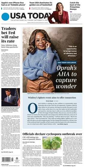 Cover of USA TODAY US Edition