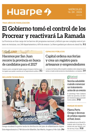 Cover of Diario Huarpe