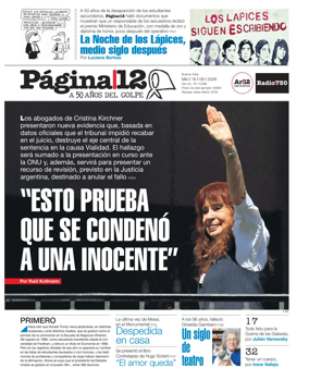 Cover of Pagina 12