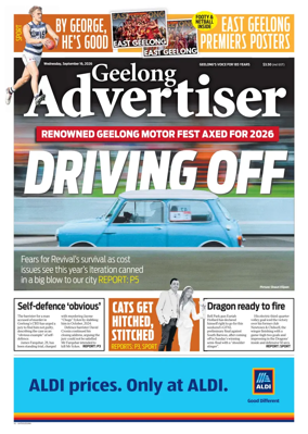 Cover of Geelong Advertiser