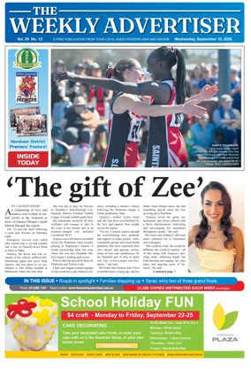 Cover of The Weekly Advertiser Horsham
