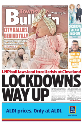 Cover of Townsville Bulletin