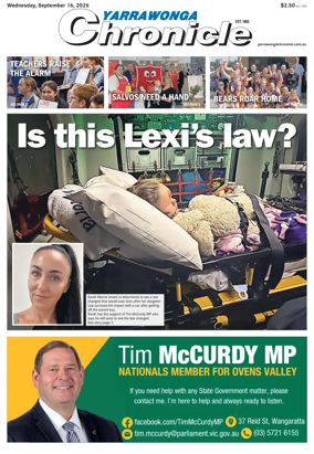 Cover of Yarrawonga Chronicle