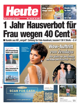 Cover of Heute - Oberosterreich Ausgabe
