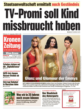 Cover of Kronen Zeitung