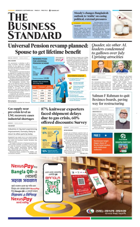 Cover of The Business Standard