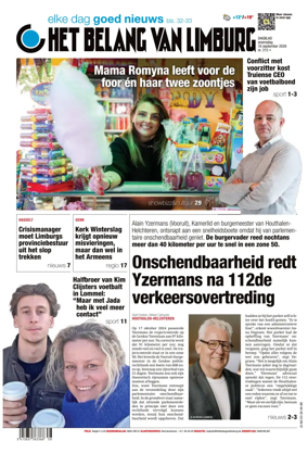 Cover of Het Belang van Limburg