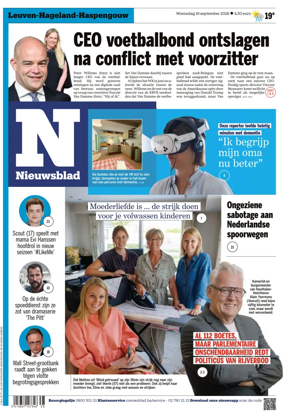 Cover of Het Nieuwsblad