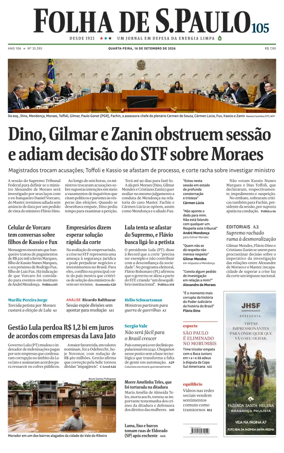 Cover of Folha de S.Paulo
