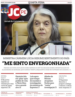 Cover of Jornal do Commercio