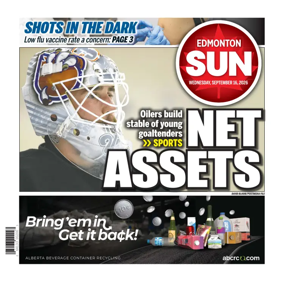Cover of Edmonton Sun
