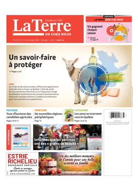 Cover of La Terre de chez nous