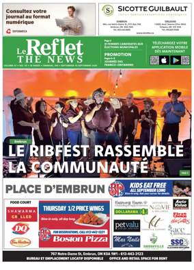 Cover of Le Reflet (The News)