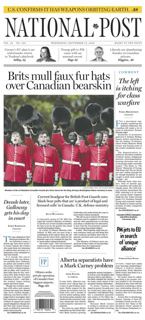 Cover of National Post - (Latest Edition)