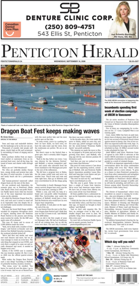 Cover of Penticton Herald