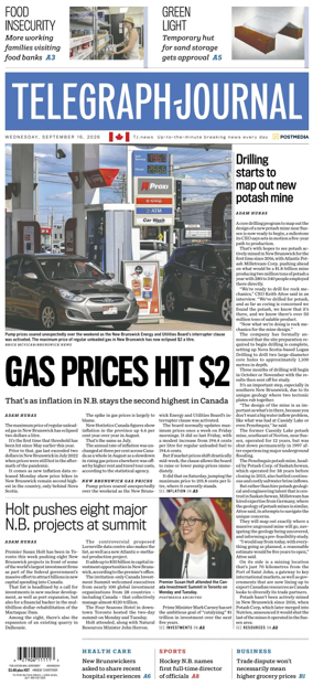 Cover of Telegraph-Journal