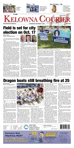 Cover of The Daily Courier