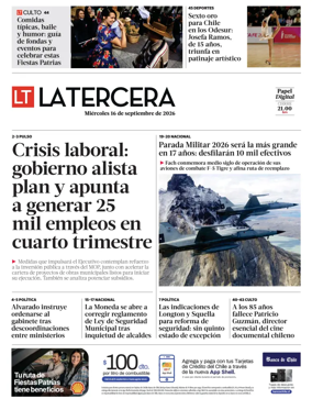 Cover of La Tercera