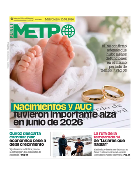 Cover of Publimetro Chile