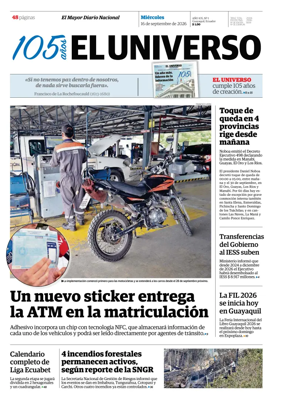 Cover of El Universo