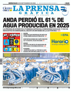 Cover of La Prensa Grafica