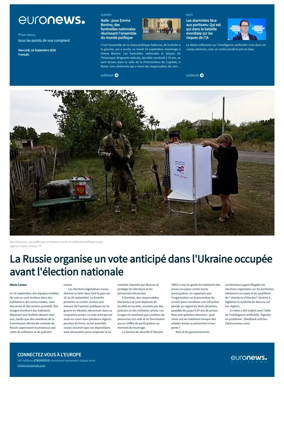 Cover of EuroNews (French Edition)