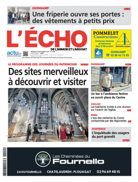 Cover of L'Echo de l'Armor et de l'Argoat