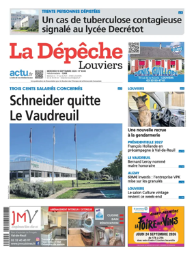Cover of La Depeche Louviers
