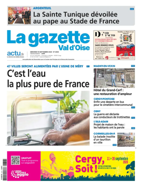 Cover of La Gazette Val d'Oise