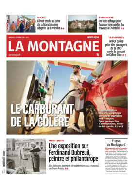 Cover of La Montagne (Montlucon)